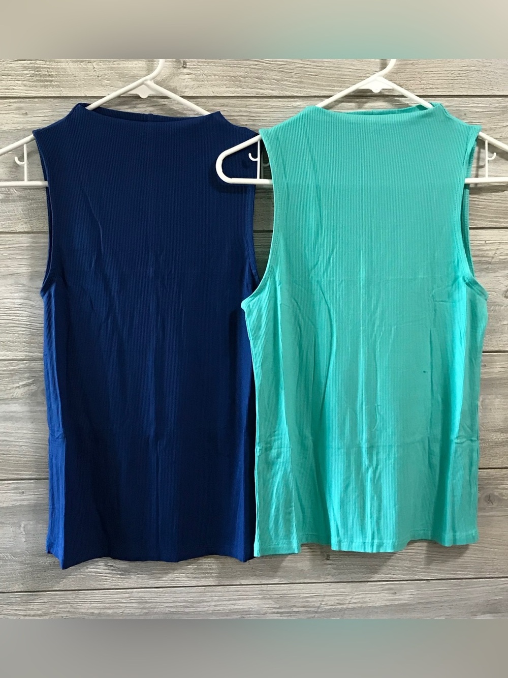 BN Set Of 2 Zenana Ribbed Tank Tops